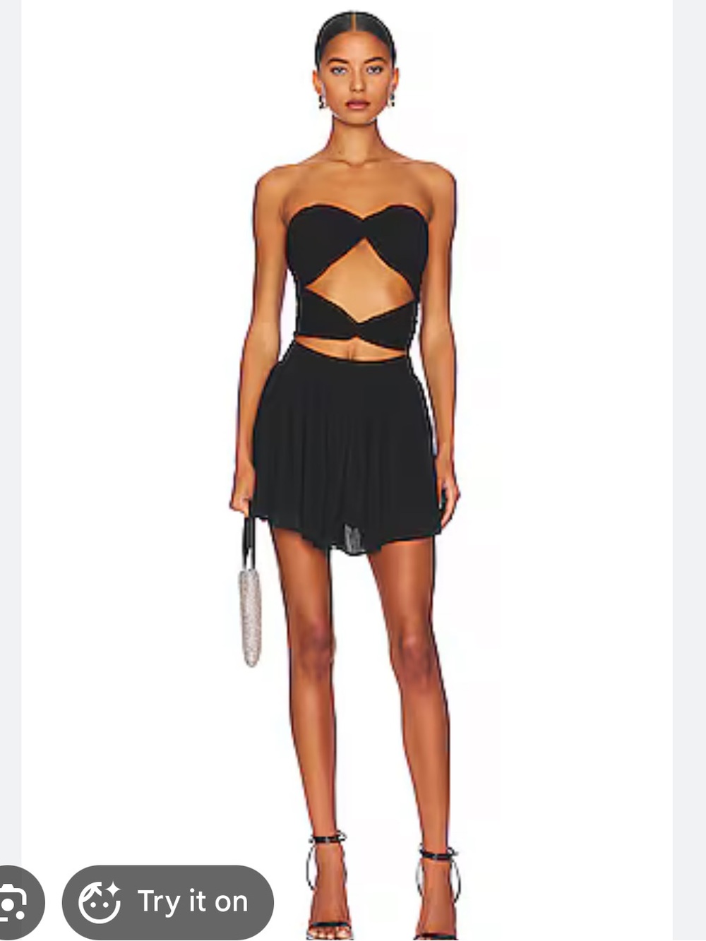 Retrofete Black Constance Romper NWT